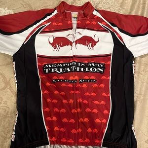 Memphis in May Triathlon Race Bike Run NWOT